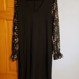 Maurices black dress, size medium